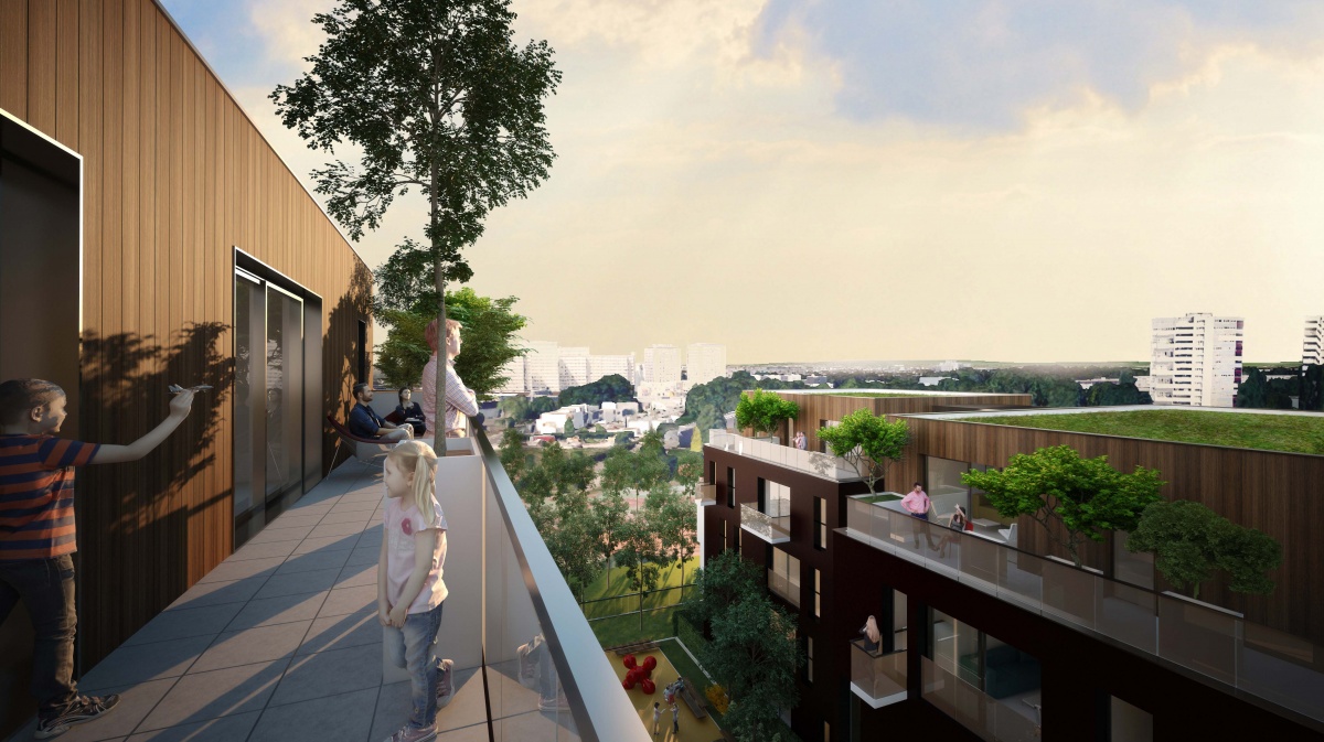51 logements et commerces à Montfermeil