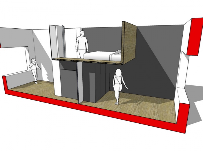 _ Cration d'une Mezzanine : 07 Mezza Boulogne 05