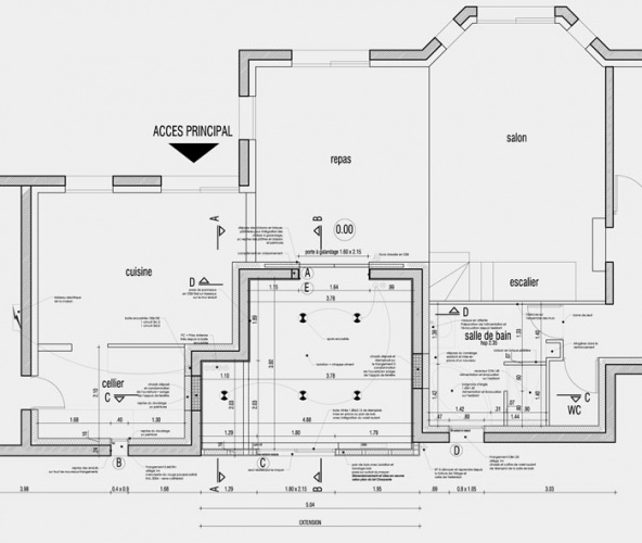 Extension C : Plan de l'extension