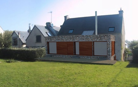 Rénovation et Extension d'une maison dans le Finistère 