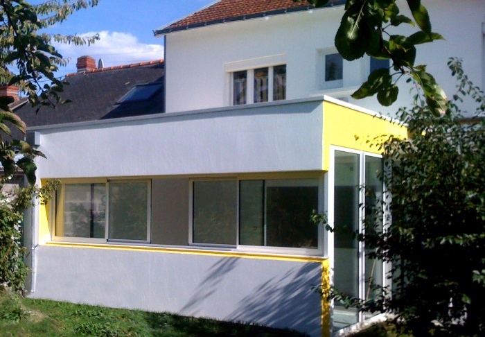 Extension d'une maison individuelle