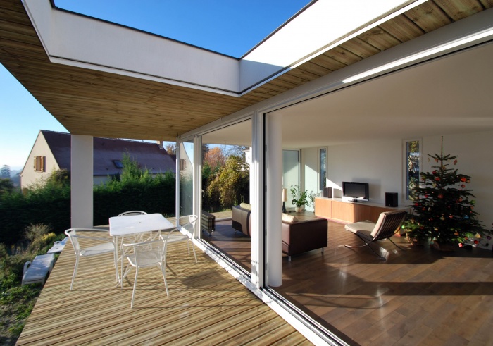 Extension d'une maison à Andilly