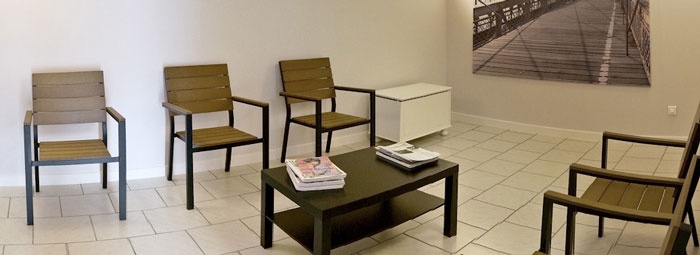 Cabinet d'Ostéopathie : Salle d'attente
